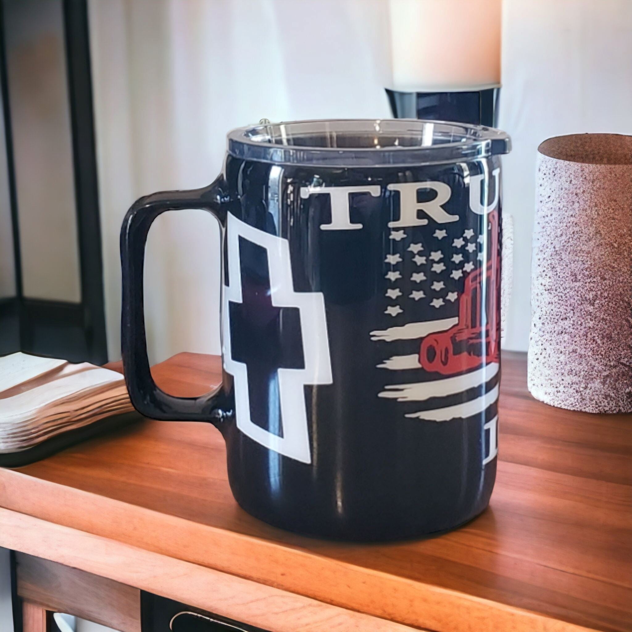 #1 gift for dad 12oz customized stainless steel coffee mug Gravesfamilycreations