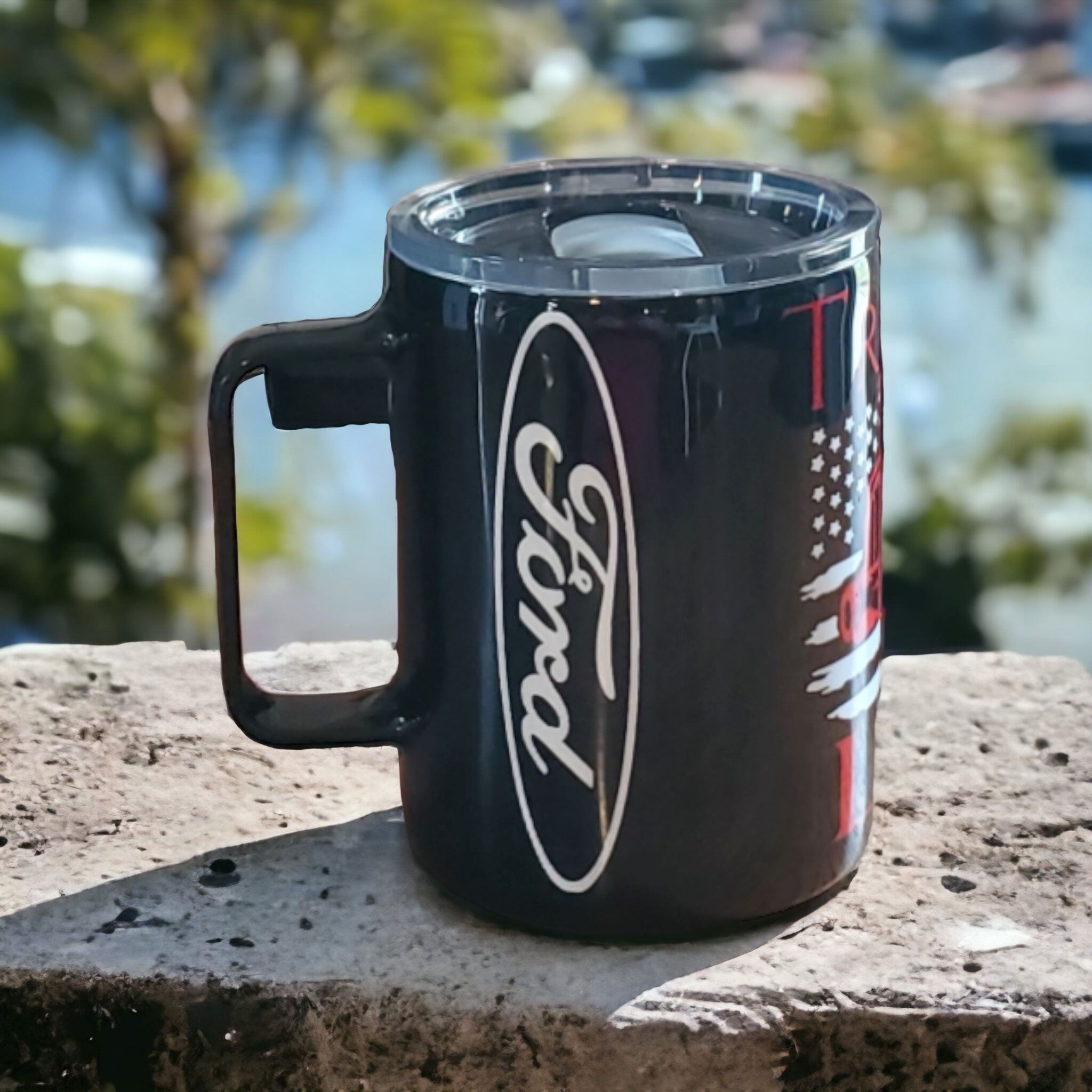 #1 gift for dad 12oz customized stainless steel coffee mug Gravesfamilycreations