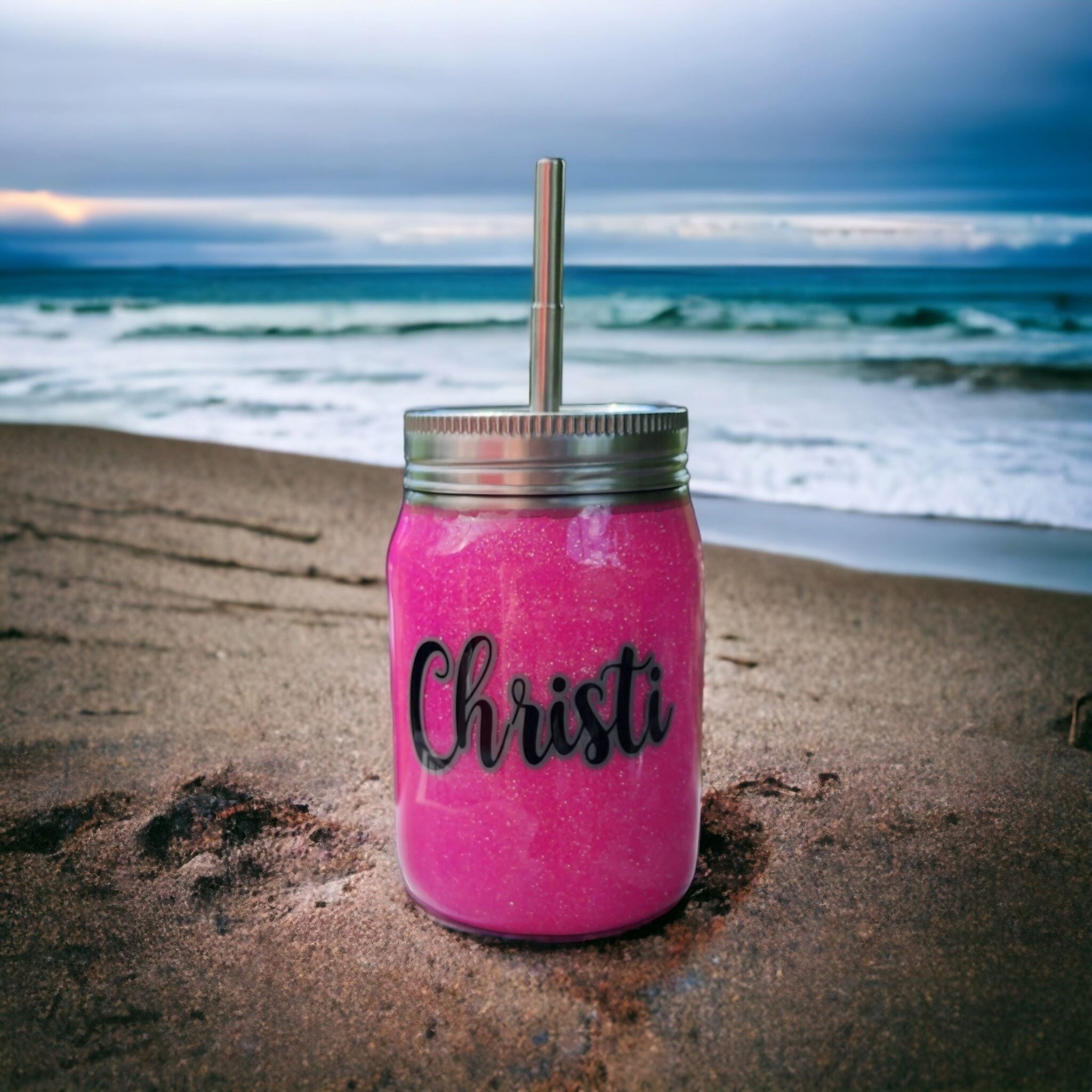 12oz customizable mason jar Gravesfamilycreations