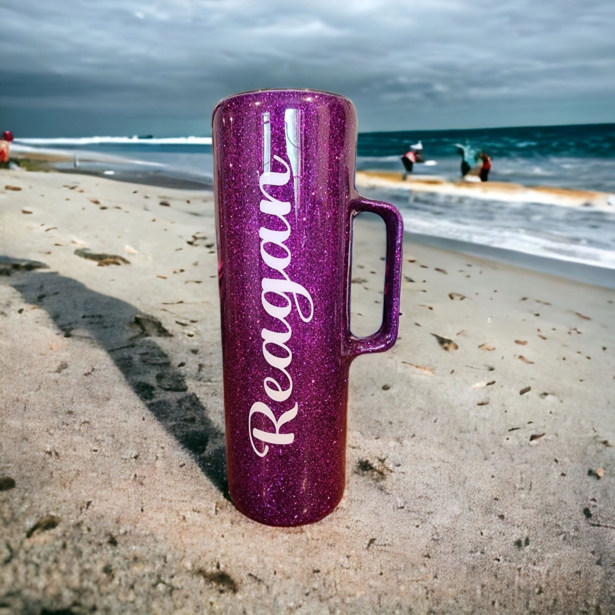 30oz custom tumbler with handle [free shipping] Gravesfamilycreations