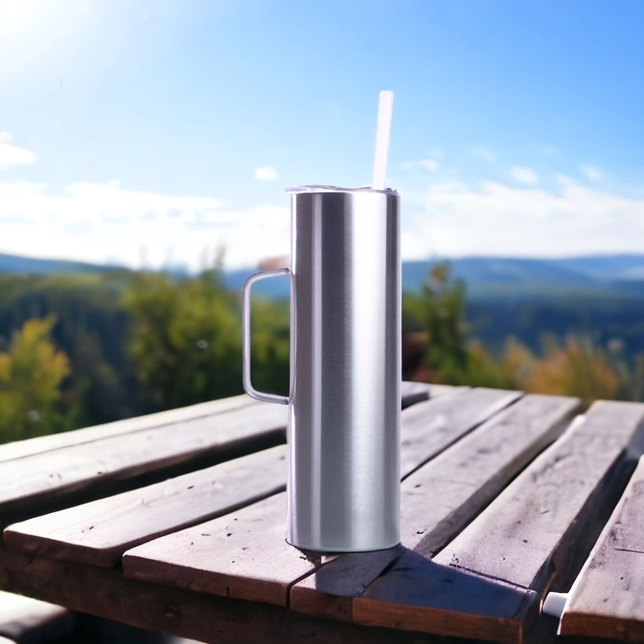 30oz custom tumbler with handle Gravesfamilycreations