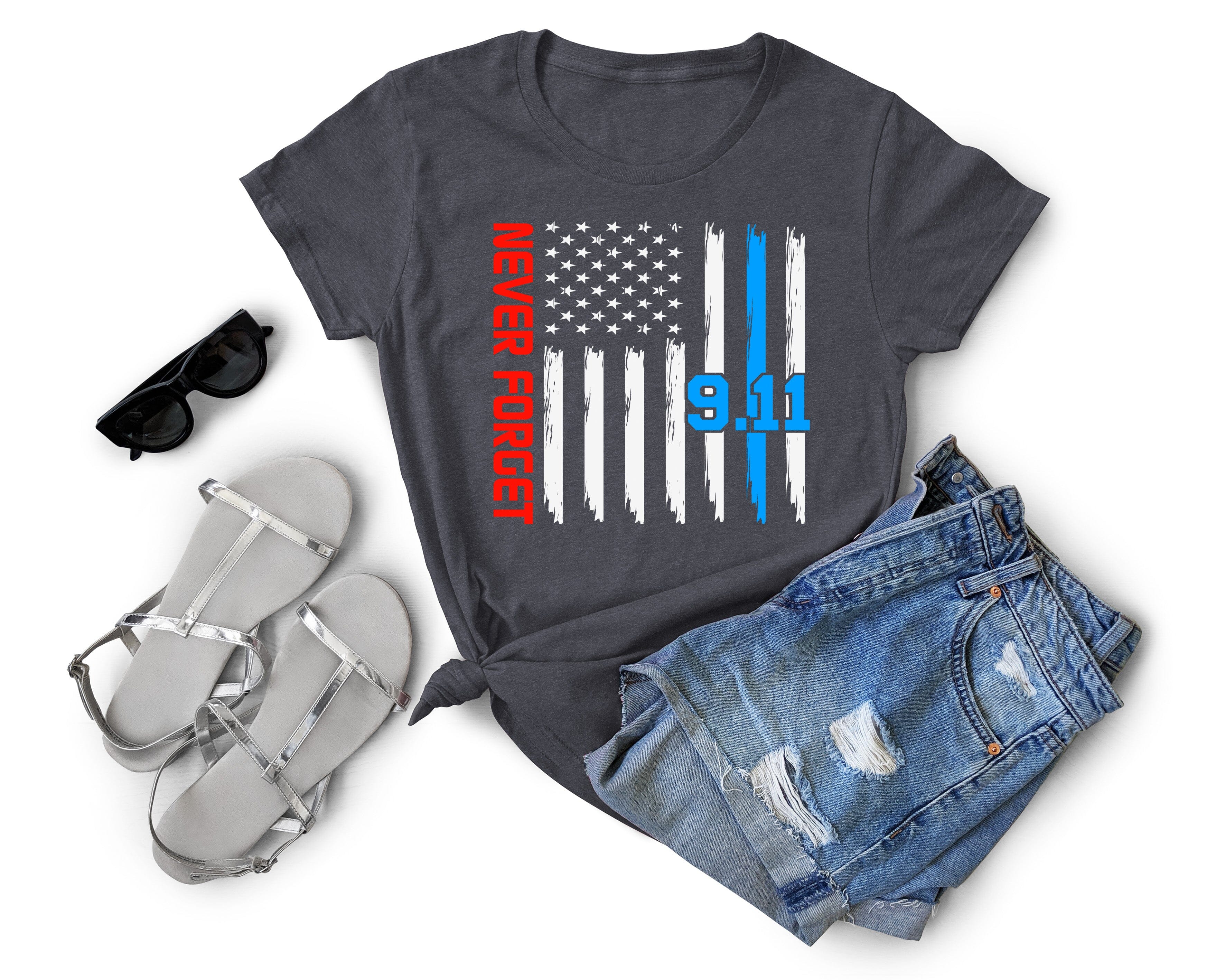 9.11 never forget T-shirt [best seller] Gravesfamilycreations