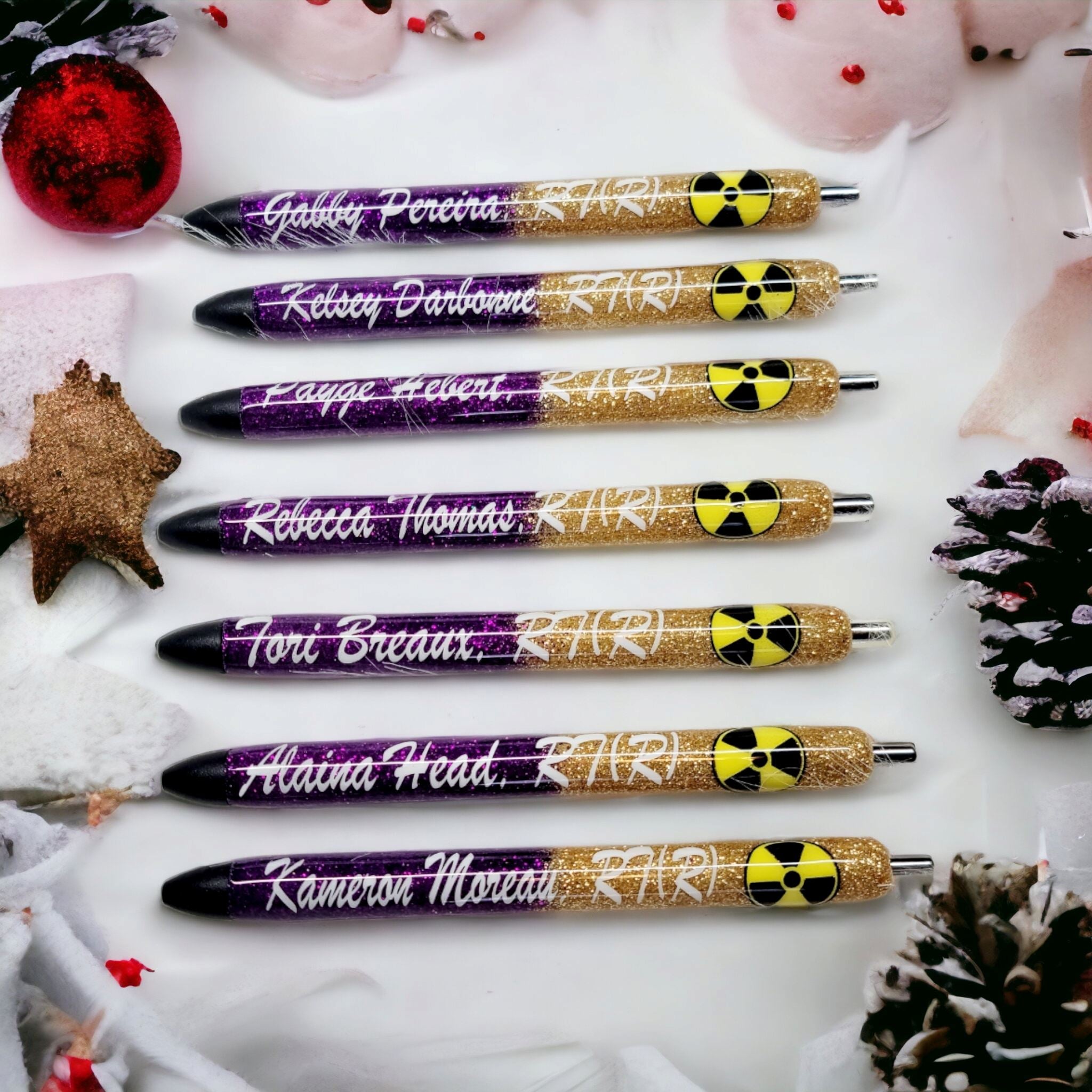 custom glitter pens great for any accasion Gravesfamilycreations