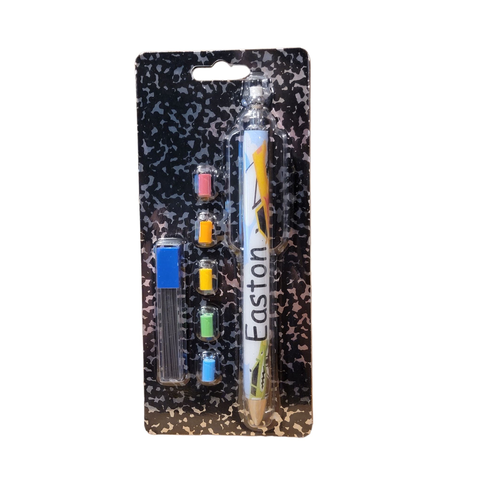 Custom glittered mechanical pencils Gravesfamilycreations