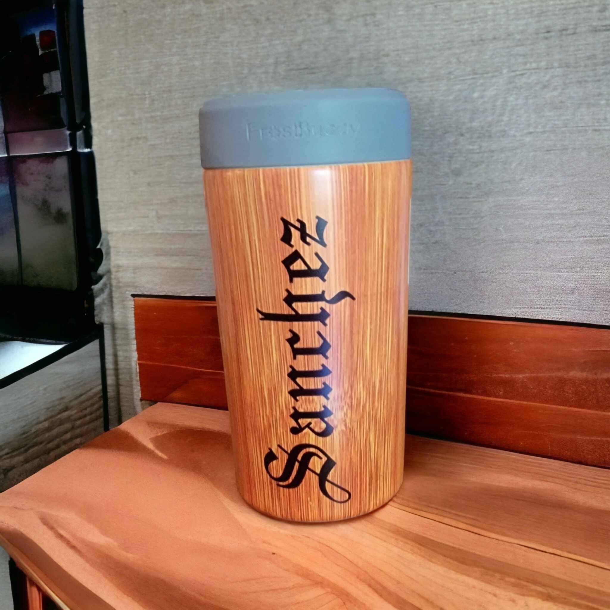 Custom wood grain frost buddy Gravesfamilycreations