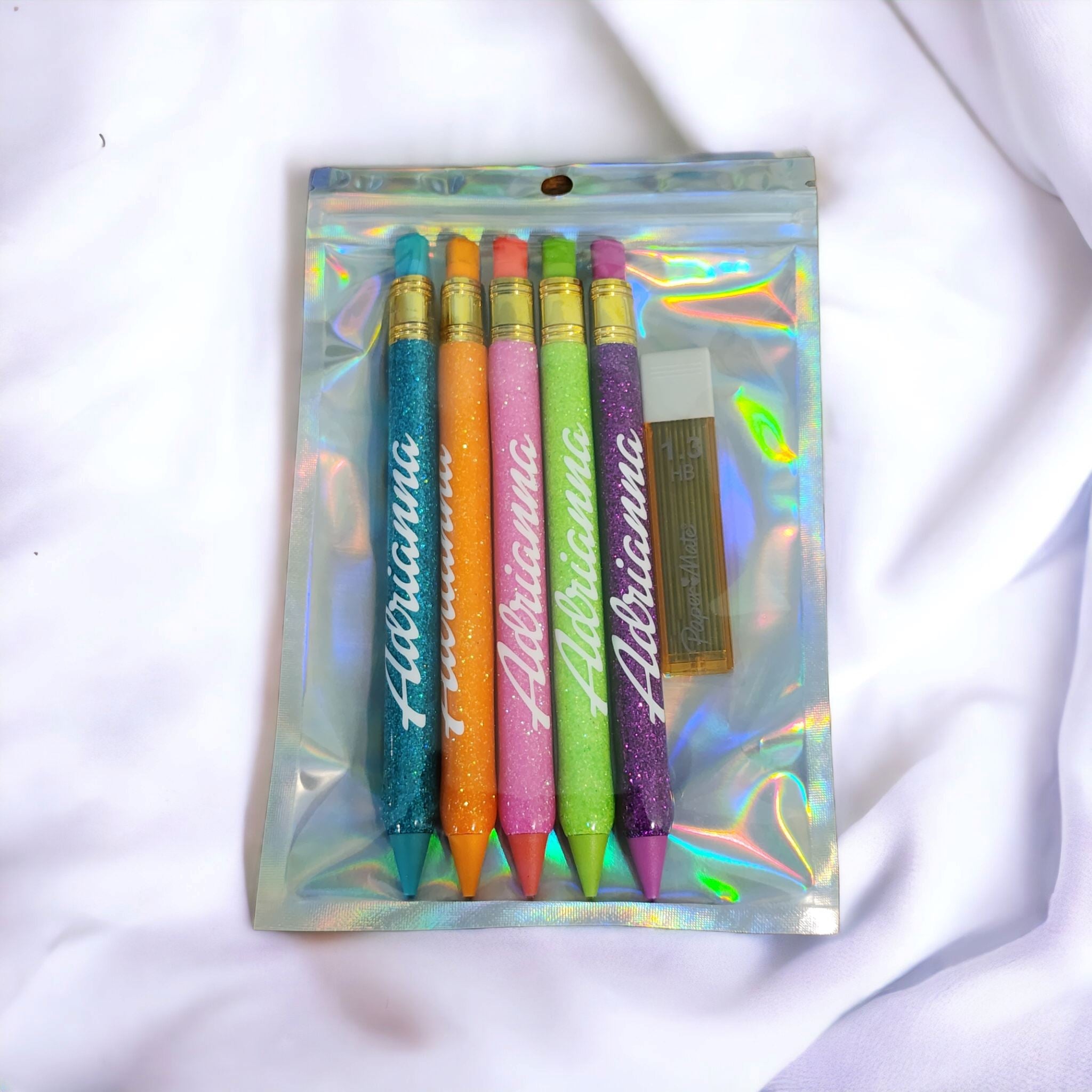 Customized mechanical pencils set Gravesfamilycreations