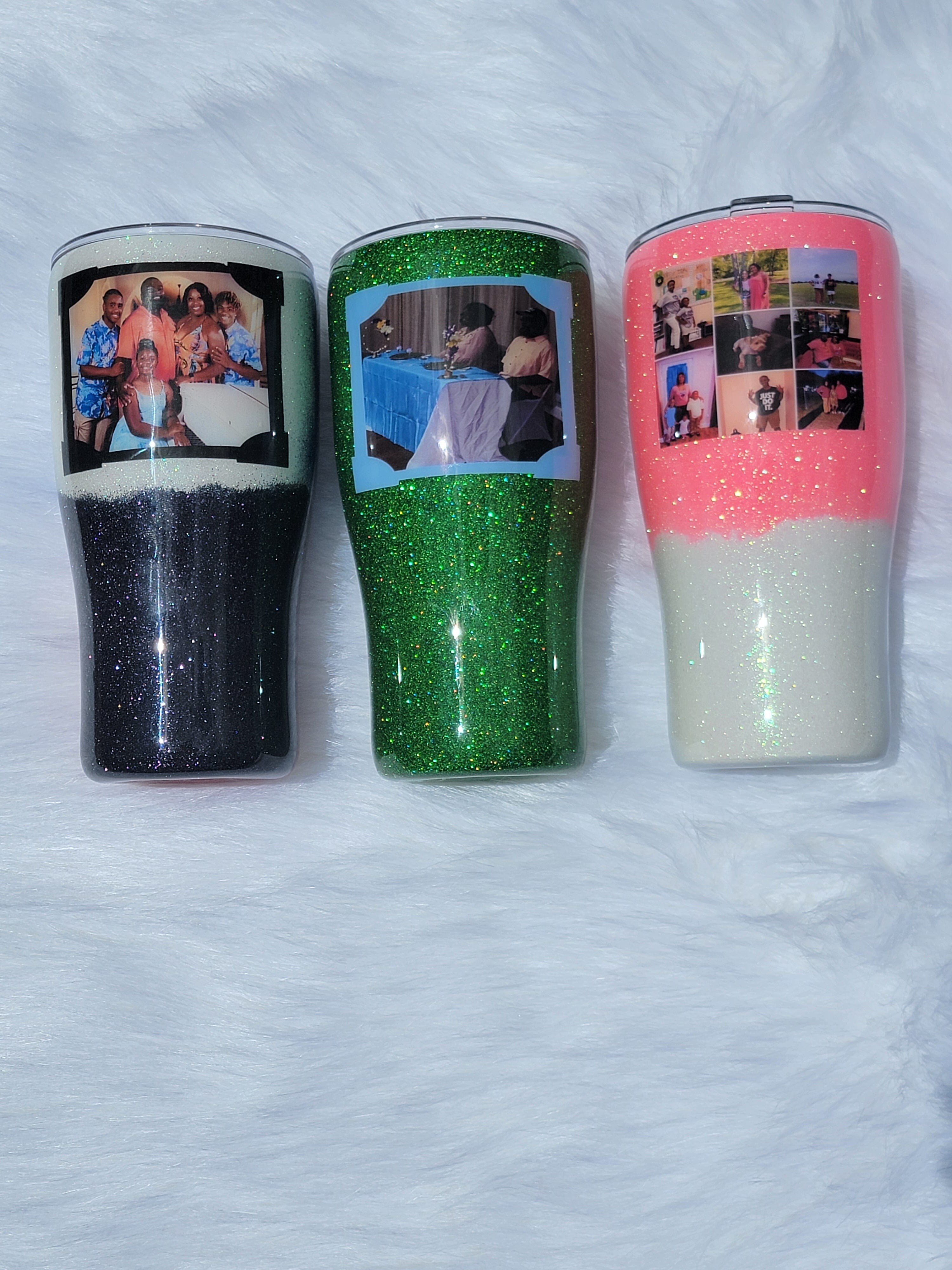 Glittered Personalized Kids Cup, Custom Glittered Tumbler, Glitter