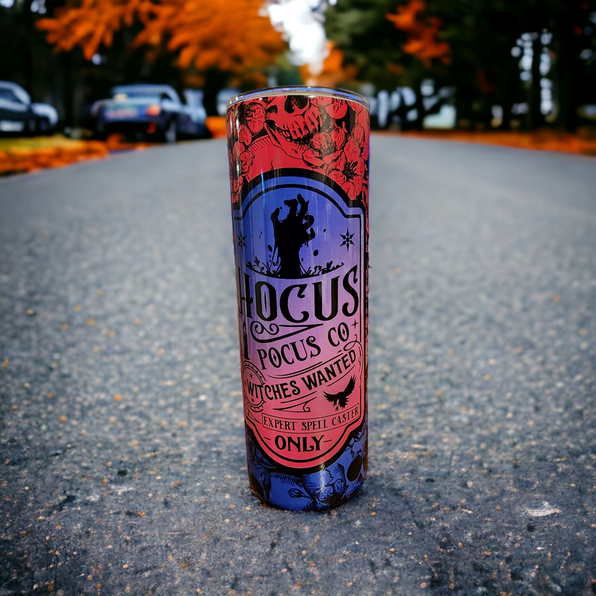 Hocus pocus 20oz tumbler Gravesfamilycreations