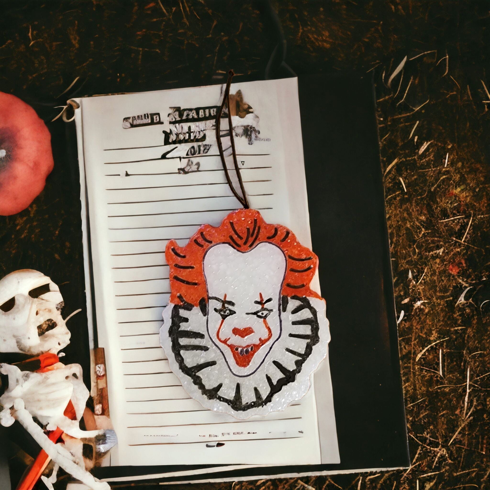 Pennywise car freshie black ice Gravesfamilycreations