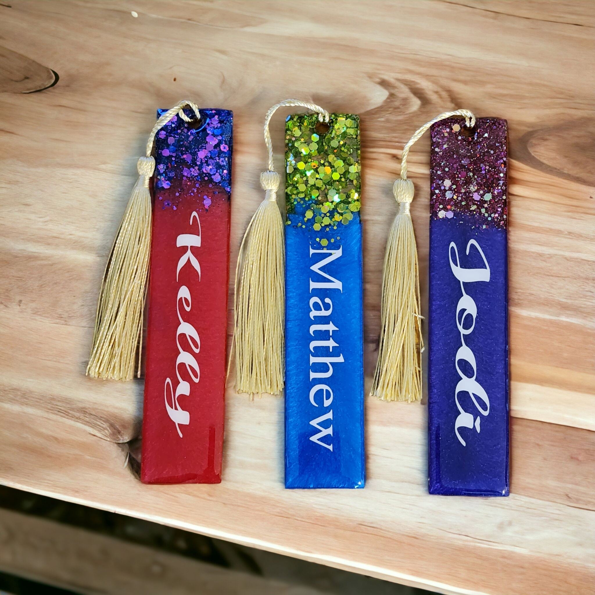 Personalized bookmarks Gravesfamilycreations