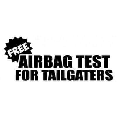 Tailgating window sticker Gravesfamilycreations